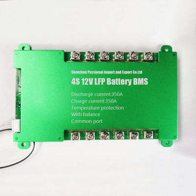 Wspólny port 4s 12v 350a 300a Lifepo4 Bateria BMS Wytrzymuje 40v w serii