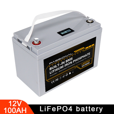 Akumulator litowy 12V 100Ah LiFePO4 do przechowywania energii Elektryczny wózek widłowy EV Scooter E Bike