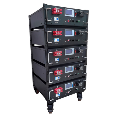 51.2v 100ah 5kwh Lifepo4 Akumulator litowy Typ montowany w stojaku