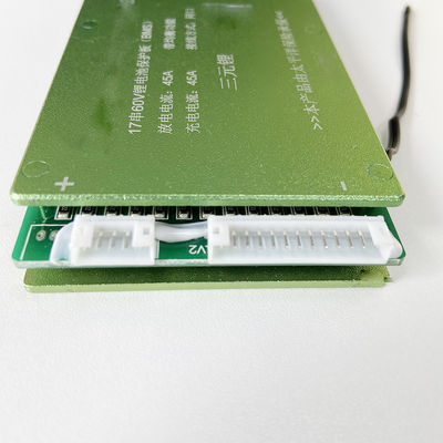 3.7V PCB Li Ion Protection Board BMS 17S 60V 45A Wspólny port z balansem