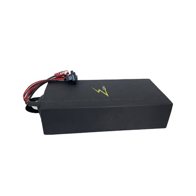 Czarny akumulator litowy 60v 53ah 16S11P LiFePO4 21700