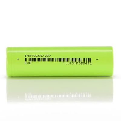 18650 Ogniwo akumulatorowe 2900 mAh 3.7 V NCM EVE Ogniwa litowo-jonowe Jasnozielony Do Ebike